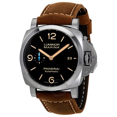 panerai luminor marina automatic officine watch yellow strap|luminor panerai price list.